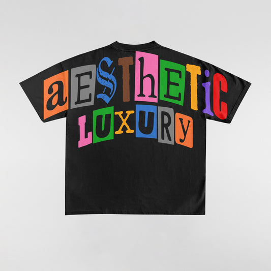 In Living Color Tee- Black